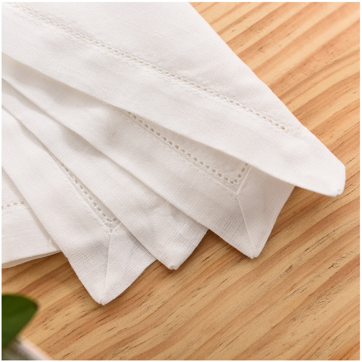 Servietten aus 100% Baumwolle – personalisiert mit Monogramm
